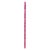 Kenneth Ludwig Chicago Maya Rectangular Waved Edge Mirror in Glossy Hot Pink For Sale - Image 4 of 11