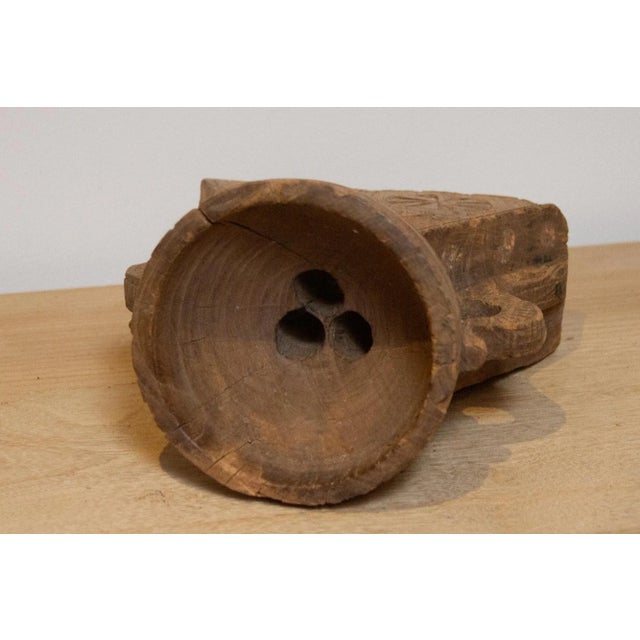 19th Century Finely Carved Farmer Artifact-Tikorpada For Sale - Image 5 of 6