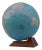 Vintage Illuminated Glass Globe from Columbus Oestergaard, 1960s For Sale