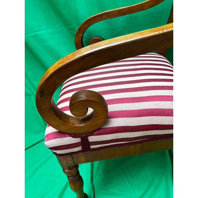 Early 19th Century Pair of Biedermeier Armchairs For Sale - Image 11 of 12