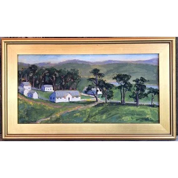 Pierce Point Ranch, Modern Plein Air Landscape Oil Painting For Sale In Reno/Lake Tahoe - Image 6 of 6