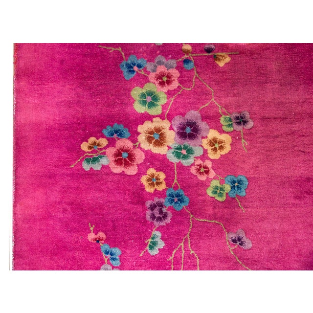 Early 20th Century Chinese Art Deco Rug For Sale - Image 12 of 14