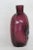 Glass Albany Glass Works Purple George Washington Mayflower Flask Bottle For Sale - Image 7 of 12