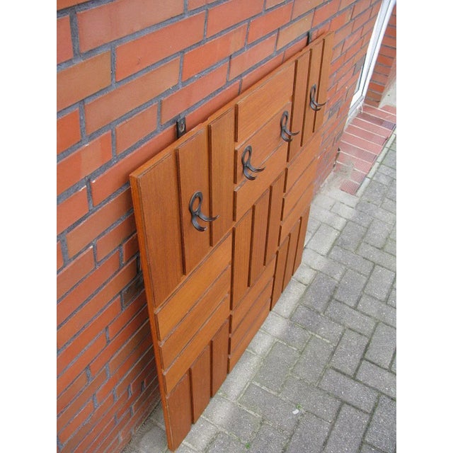 Vintage Teak Wardrobe Rack, 1960s For Sale - Image 16 of 18
