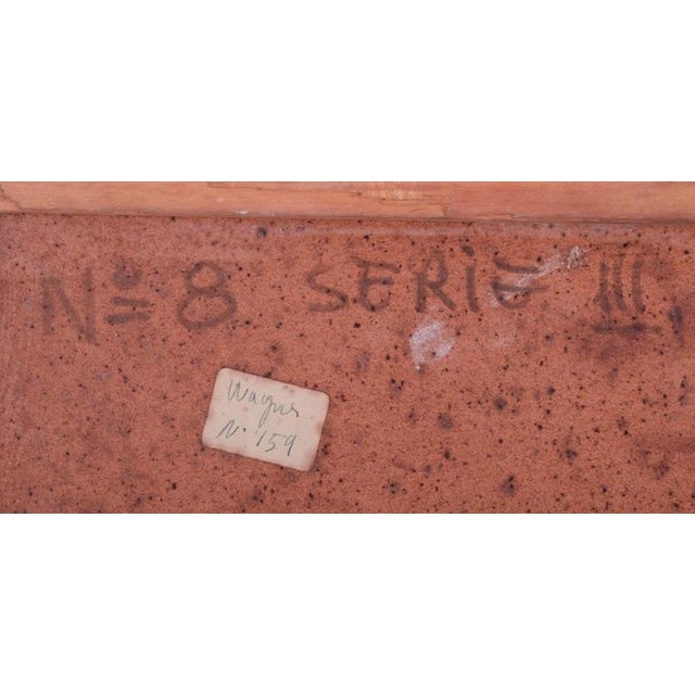 R, Wagner, Abstract Composition, 1970, Oil on Board For Sale - Image 7 of 10