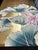 Chinoiserie Gold Leaf Hand-P Plum Blossom & Lotus Oriental Mural For Sale - Image 3 of 5