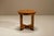 1920s Amsterdam School Side Table in Oak with Geometric Legs, Netherlands, 1920s For Sale - Image 5 of 11