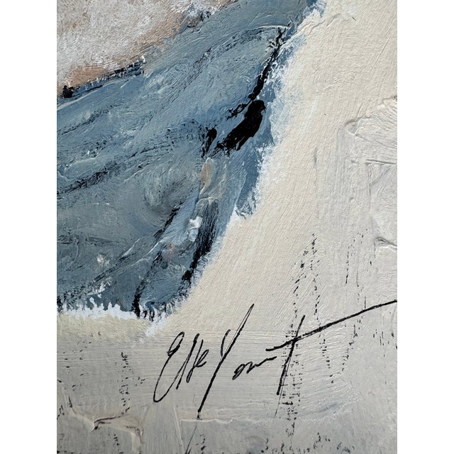 2020s 2022 Elle Yount Original Acrylic Portrait From Le Sculpture Series, Framed For Sale - Image 5 of 8