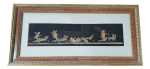 Neapolitan School Artist, Cherubs, Watercolor, 1800s