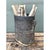 Vintage Patinated Wood Bucket For Sale - Image 12 of 12