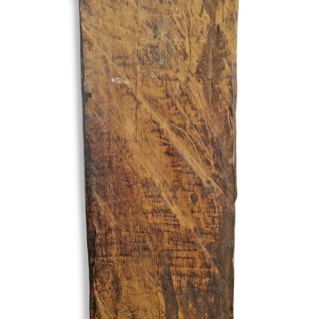 Brown Vintage Old Dogon House Post For Sale - Image 8 of 9