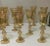 Contemporary Venetian Murano Vetro Style Glass Large Water / Wine Goblets- Chalice Set of 10 For Sale - Image 3 of 12
