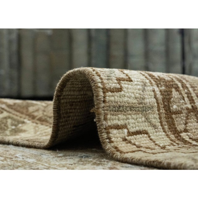 Textile Turkish Vintage Runner Rug 2'10" x 10' #17971 For Sale - Image 7 of 8