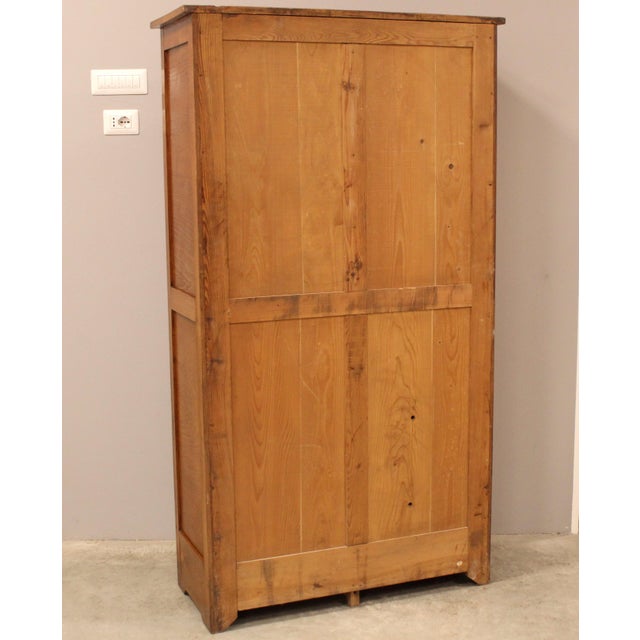 Wood Vintage Filing Cabinet in Oak, 1930s For Sale - Image 7 of 13
