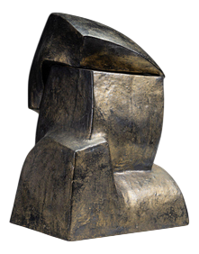 Cor Dam, Abstract Sculpture, Clay
