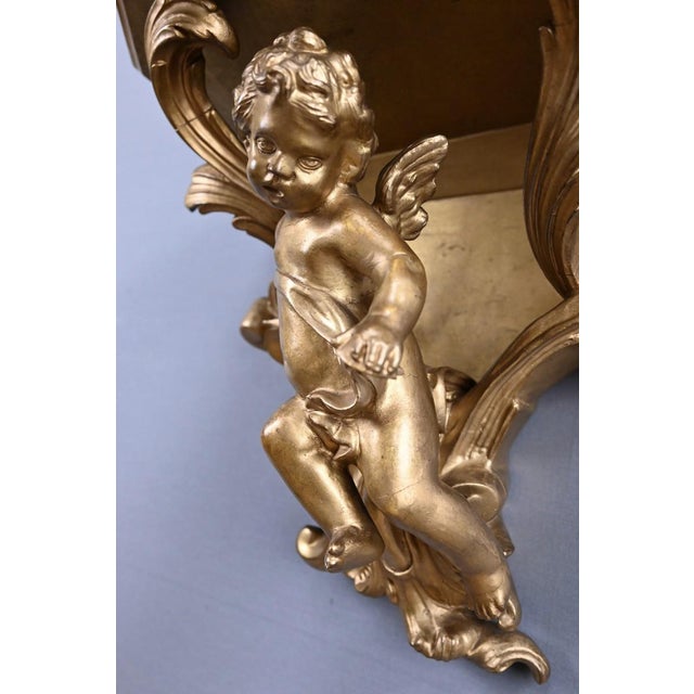 Late 19th Century Gilt Wood Wall Sconces, Set of 2 For Sale - Image 12 of 18