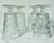Farmhouse Mid 20th Century Pressed Glass Tall Glasses -Set of Four For Sale - Image 3 of 10