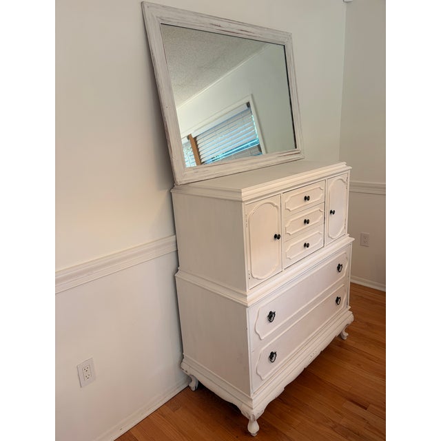 French Canadian Antique Dresser For Sale - Image 4 of 8