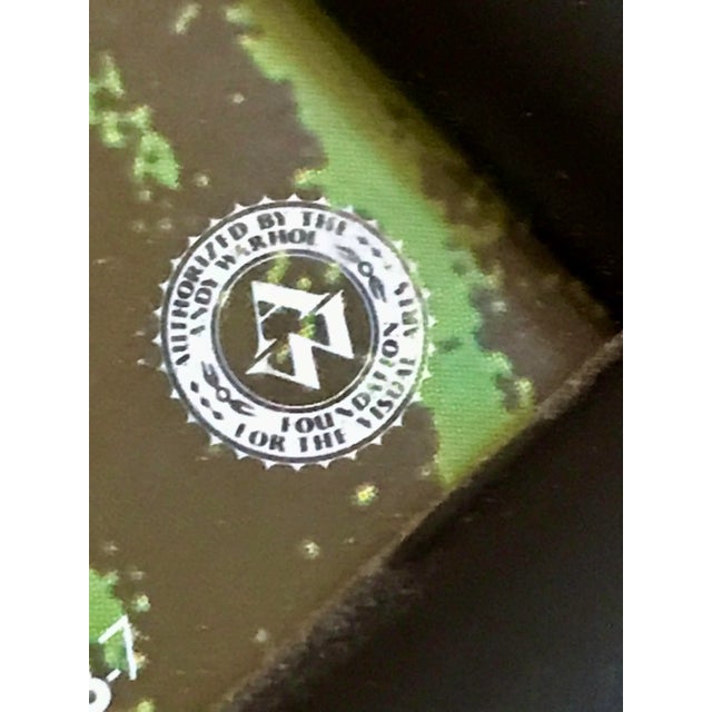 Printmaking Materials Vintage Andy Warhol Estate Flowers Screen Print For Sale - Image 7 of 9