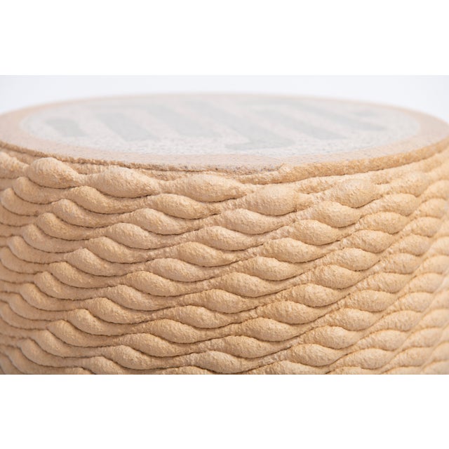 Early 21st Century Metric Stool in Beige by Philipp Aduatz Design For Sale - Image 5 of 15