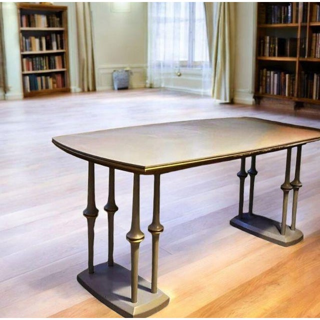 Blue 1970s Asymmetrical Dining Set of 5 Rare Set Inspired by the Memphis Milano Design Movement For Sale - Image 8 of 8