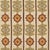 Sample- Schumacher Temara Embroidered Print Fabric in Spice For Sale
