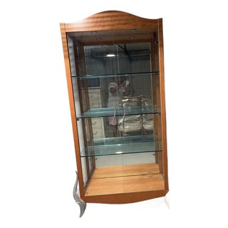 1990s Attributed Ello Italian Modern Vitrine For Sale