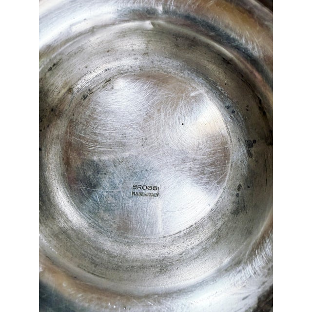 Vintage Silver Champagne & Ice Bucket From Tirrenia Italian Ocean Liner For Sale - Image 11 of 18