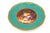 Antique Hand-Painted Porcelain Coalport Fruit Cabinet Plate by Frederick Chivers, 1921 For Sale - Image 11 of 13