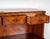 Continental English Regency Revival Flame Burl Walnut Partner’s Desk With Gallery Back, Locking Drawers & Cabinet Pedestals 1920–1940 For Sale - Image 11 of 13