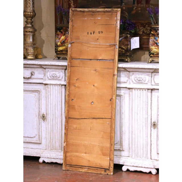 19th Century French Louis Philippe Gilt Wall or Floor Mirror For Sale In Dallas - Image 6 of 6