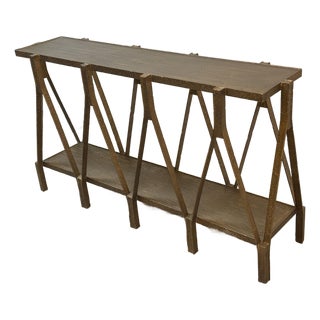 Cb2 Scissor Console Table For Sale