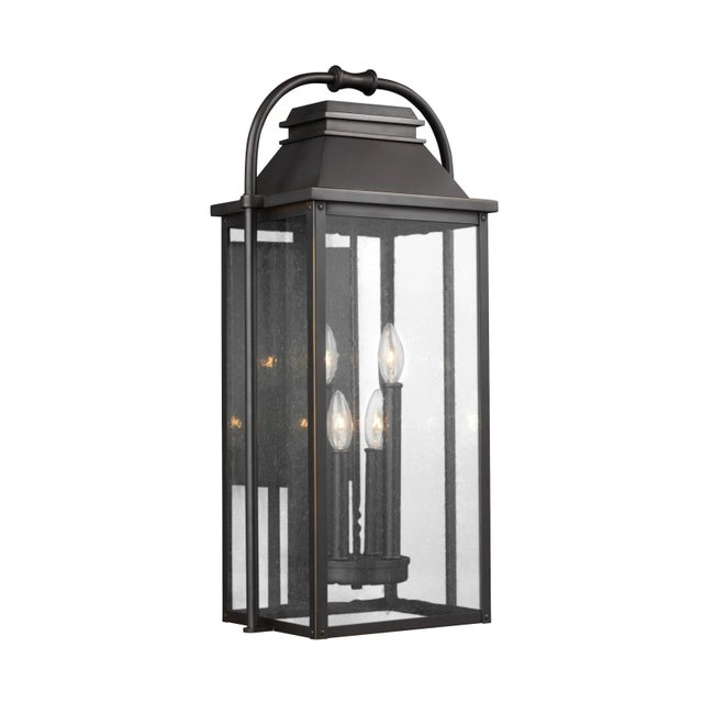 Sean Lavin by Visual Comfort Studio Wellsworth Large Lantern, Antique Bronze For Sale - Image 4 of 4