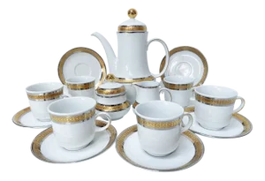 Tea Service from Tirschenreuth, 1970s, Set of 15