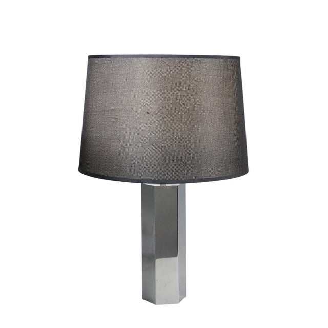 Hexagon Table Lamp by Ingo Maurer for M Design, Italy, 1970s For Sale - Image 13 of 13