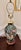 Vintage Chinoiserie Leopard & Botanical Ceramic Table Lamp For Sale In Charleston - Image 6 of 9