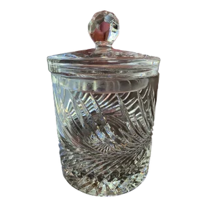 Vintage Brilliant Cut Ice Bucket Cookie Jar