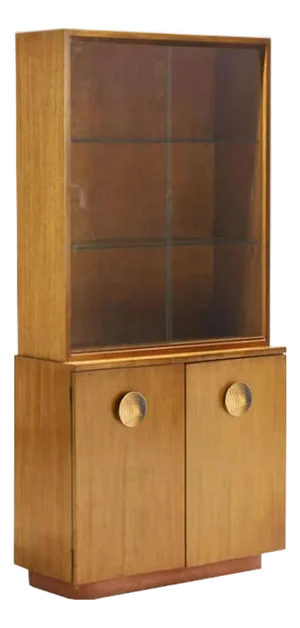 1950s Mid Century Gilbert Rohde for Herman Miller Paldao Display Cabinet #4190