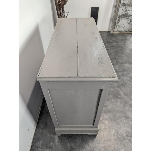Patinated Pantry Buffet For Sale - Image 3 of 8