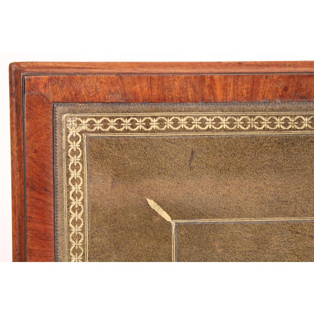 George II Mahogany Partners Writing Table For Sale - Image 10 of 12