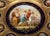 19th Century 19th Century Austrian Vienna-Style Hand-Painted Porcelain and Giltwood Gueridon For Sale - Image 5 of 7