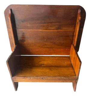 19thc Wooden Lift Top Farm Table/ Coffee Table From New England
