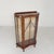English Art Deco display cabinet on ornate legs, 1930s