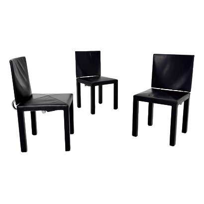 Mid-Century Modern Italian Arcadia Dining Chair by Paolo Piva for B&B Italia, 1980s For Sale