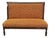 Bistro Bench in Upholstery and Fabric, 1930s For Sale