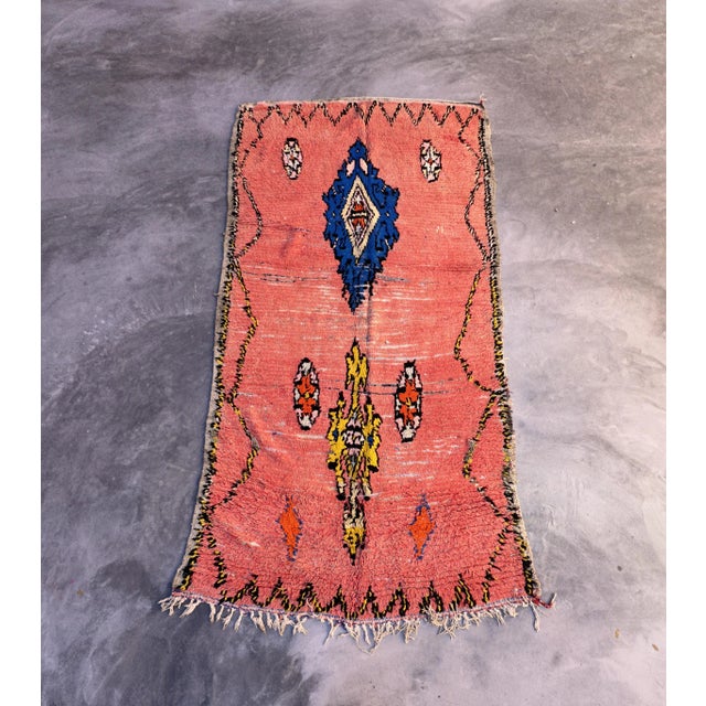 Moroccan Vintage Rug - 4'9" X 8'10" Ft For Sale - Image 11 of 11