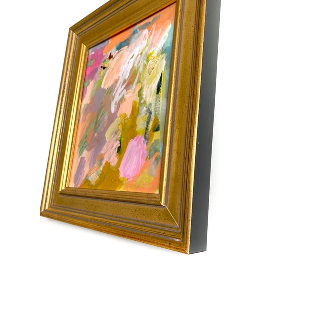 Original painting by Jessalin Beutler, completed in 2026. Acrylic and collage on canvas wrapped board. Signed, dated and...