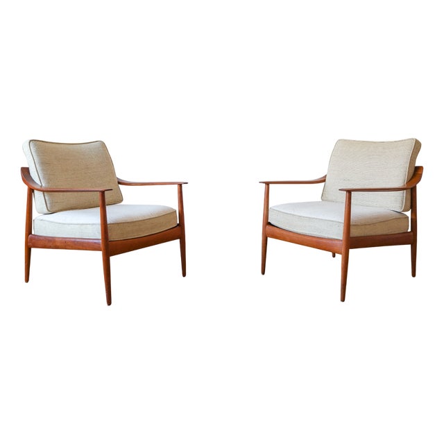 Easy Chairs by Walter Knoll from Walter Knoll, 1960s, Set of 2 For Sale