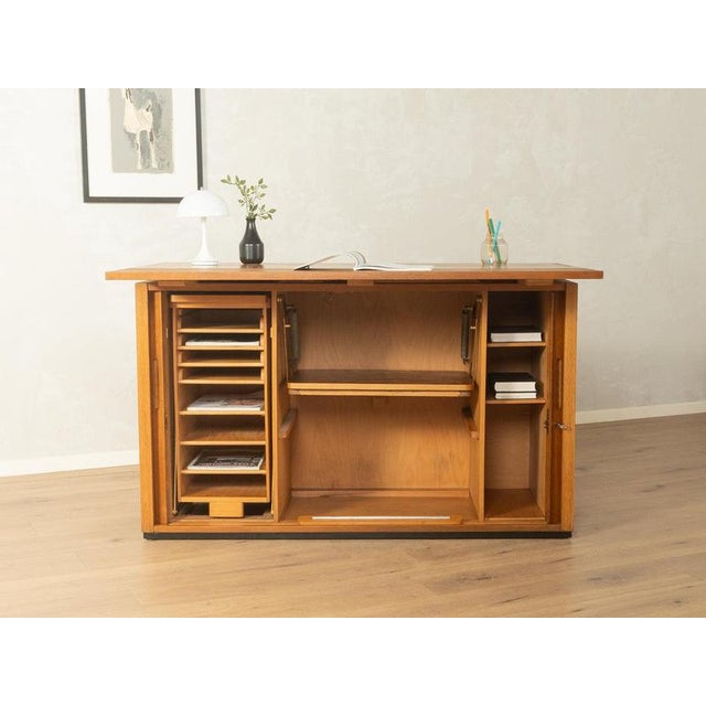 Mid-Century Modern Desk in Solid Wood, 1960s For Sale - Image 10 of 18