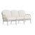 Brown Jordan Calcutta Sofa, Dove frame with Fusion Natural fabric For Sale - Image 12 of 12